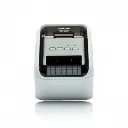 Impresora de etiquetas Brother QL800, térmica directa, USB, imprime etiquetas de papel de hasta 2.4 pulgadas de ancho y hasta 93 etiquetas/minuto 